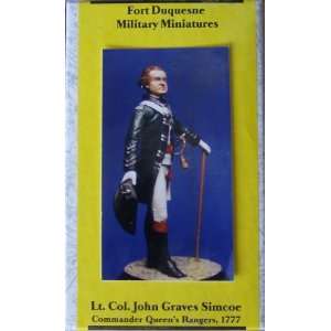 Lt. Col. John Graves Dimcoe, Commander, Queens Rangers, 1777, Fort 