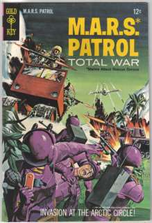 Patrol Total War Comic #4 Gold Key 1967 VF /VF  