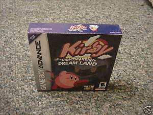Kirby Nightmare in Dream Land (Game Boy Advance) NEW 045496731830 