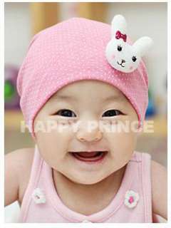   Cute Rabbit Baby Cap Crochet Point Cotton Beanie Beret Hat AT14  