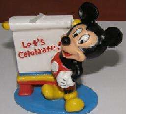Mickey Mouse candle cake topper party supplies WILTON  