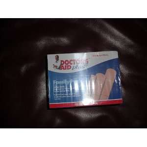  Doctors Aid Band Aids, 100 count, 3 different sizes 