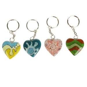   Heart A Glass Act Keychain [Heart]  Fair Trade Gifts