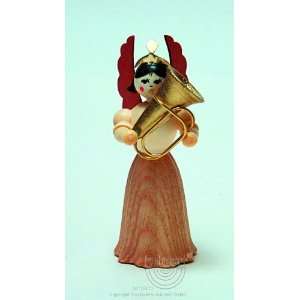 German Angel Tuba in Natural Finish 3 Inch