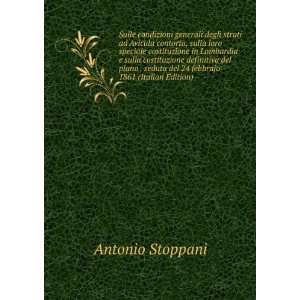   seduta del 24 febbrajo 1861 (Italian Edition) Antonio Stoppani Books