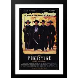  Tombstone 20x26 Framed and Double Matted Movie Poster 