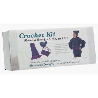  Crochet Kit Make a Scarf, Purse or Hat Arts, Crafts 