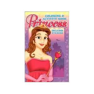  Bendon Coloring & Activity Sticker Princess Book Toys 