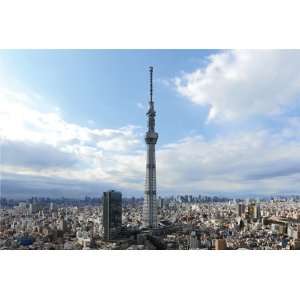  Tokyo Sky Tree Another Side 1000 Compact Pieces Jigsaw 