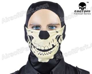 Emerson Glow Skull Hood Balaclava Full & Half Face Head Mask  