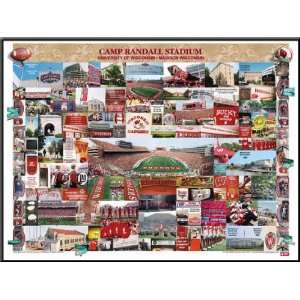  Wisconsin Camp Randall Stadium Collage Picture Sports 