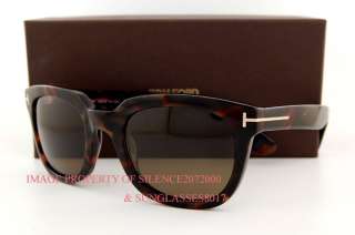 New Tom Ford Sunglasses TF 198 CAMPBELL 56J HAVANA Men 664689491612 