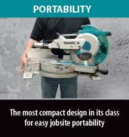  Makita LS1016L 10 Inch Dual Slide Compound Miter Saw with 