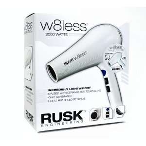   Rusk W8less 2000 Watts Hair Dryer with free W8les Travel Dryer Beauty