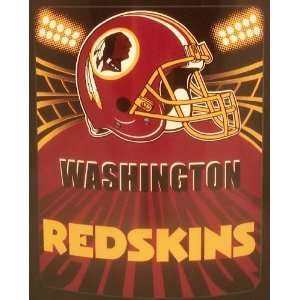   Redskins Fleece Blanket/Throw   NFL Football