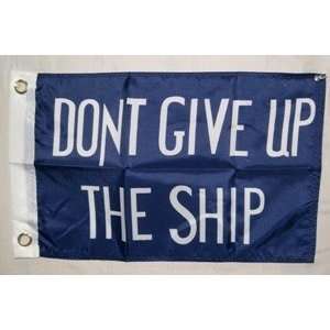    Dont Give Up The Ship Commodore Perry Flag 