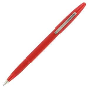 Sanford Expresso One Polymer Point Pens, Red Ink, Medium Point, Dozen 