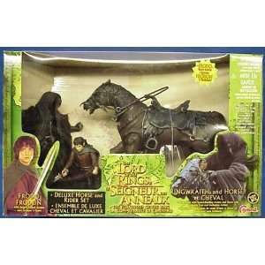  Lord of the Rings Ringwraith with Horse and Frodo Action 