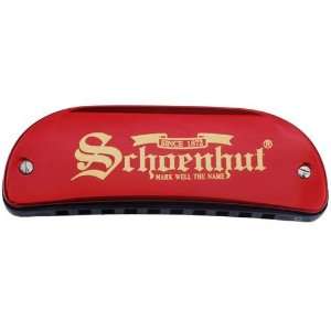  Schoenhut C1008 Harmonica Red Electronics