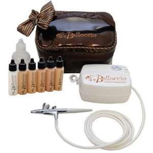  Airbrush Cosmetic Makeup System with a MEDIUM Shade Airbrush Makeup 