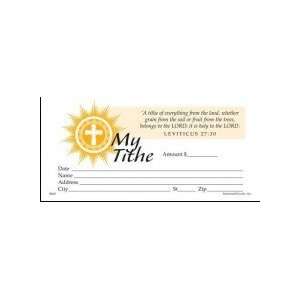  Offering Env My Tithe (Sun) (Package of 100) Everything 