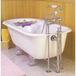 Sunrise Specialty Classic Clawfoot Tub 821S801_5W White 