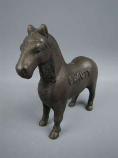 Antique 1900s Arcade Beauty Horse Cast Iron Still Bank  