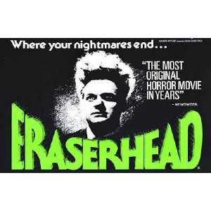  ERASERHEAD   Movie Poster