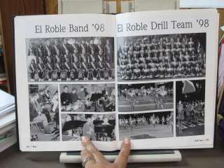 1998 El Roble Int. School Yearbook Claremont, CA  