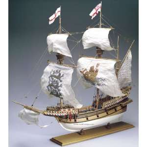  Amati Wooden Ship Kit   Elizabethan Galleon Everything 