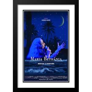 Maria Bethania Music Perfume 20x26 Framed and Double Matted Movie 