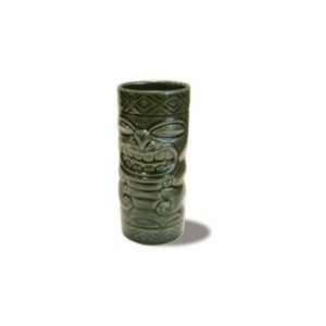  Dark Jade Tiki Tumbler 16 oz.   Tiki Mug