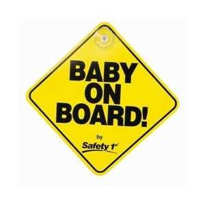  Safety 1st Baby On Board Sign 