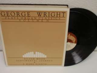 GEORGE WRIGHT Plays Organ Classics Volume IV LP Piccadilly PIC 3337 