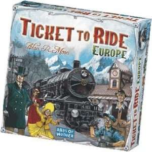  Ticket To Ride   Europe Toys & Games