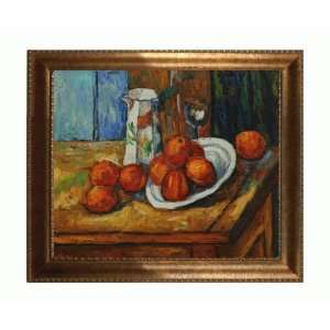 Art Reproduction Oil Painting   Cezanne Paintings Bricoo, Bicchiere 
