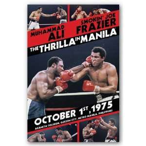    Color The Thrilla in Manila Boxing   October 1,