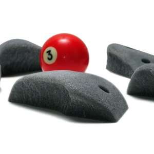  Granite Style Climbing Holds Mounds 5 Pack w/ SS Hrdwr 