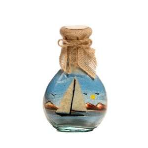  Sailing Boat Sand bottles   Glass Crafts & Sand Art 
