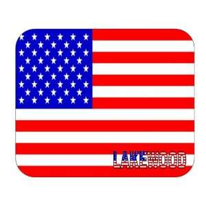  US Flag   Lakewood, Colorado (CO) Mouse Pad Everything 