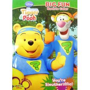  My Friends Tigger & Pooh Big Fun Book to Color   Youre 