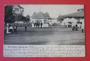 WENONA BEACH BAY CITY MICHIGAN 1906 PHOTO POSTCARD  