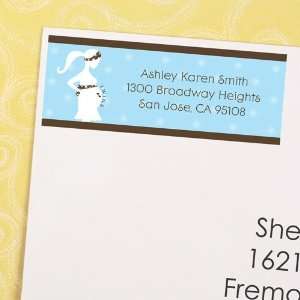 Mommy Silhouette Its Twin Boys   30 Personalized Baby Shower Return 