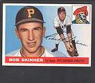 1955 Topps Baseball #88 BOB SKINNER ROOKIE.EX