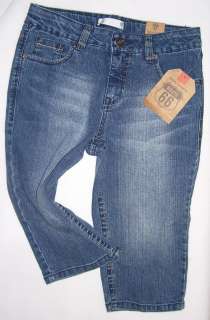 Girls Route 66 Denim Jean shorts/capris/pants (?) $19 NEW~UPicSz 12.5 