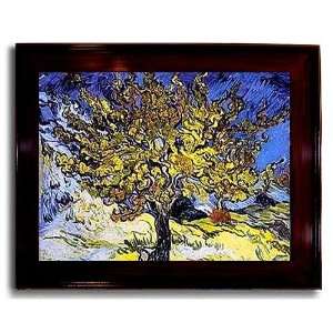  Mulberry Tree by Van Gogh Mahogany Framed Canvas (Ready to 
