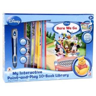  My Interactive Point and Play with Disney 10 Book Library 