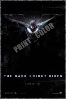 THE DARK KNIGHT RISES Promo Poster (Batman)   11 x 17  