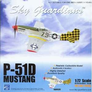   Wings 1/72 P 51D Mustang Diecast Airplane Sky Guardians Toys & Games