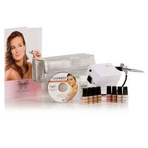   Air Premium Airbrush Cosmetics Starter Kit, Dark, 1 set Beauty